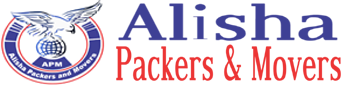 Alisha packers and movers logo